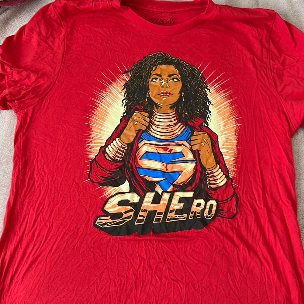 Large red Shero shirt